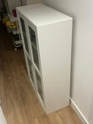 Vitrina IKEA Havsta Cristal Madera