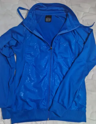 Sudadera Nike Azul con Cremallera