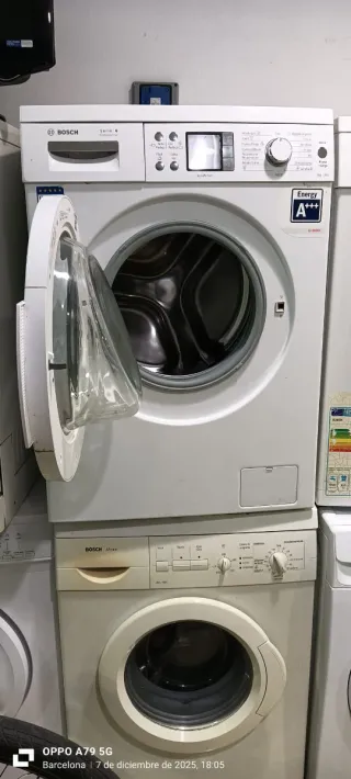 Lavadora Bosch 8kg Carga Frontal A+++