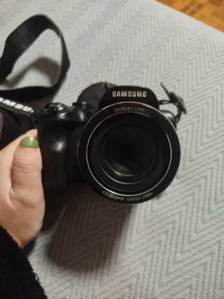 Cámara Samsung Negra