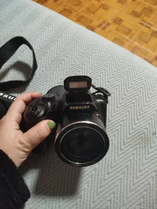 Cámara Samsung Negra