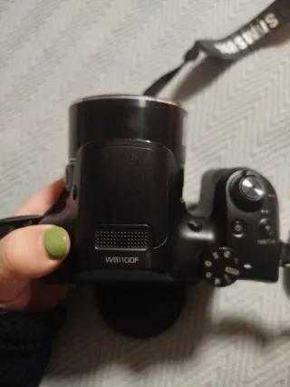 Cámara Samsung Negra