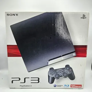 Playstation 3 Slim 120GB Sony PS3 con scatola
