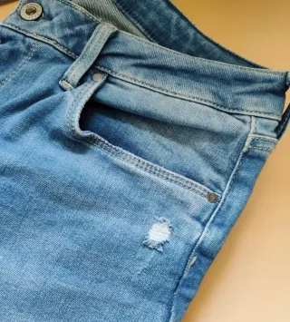 Vaquero roto L pepe jeans