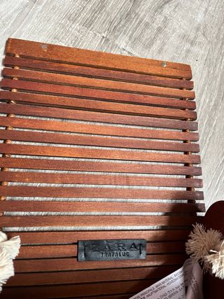 Bolso de madera Zara