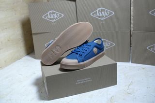 Tênis Sanjo K200 Lona Azul/Gum Tam 41