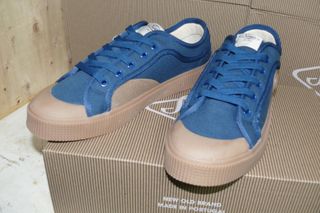 Tênis Sanjo K200 Lona Azul/Gum Tam 41