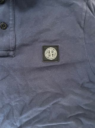 Polo Stone Island Azul