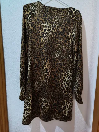 Vestido estampado animal print