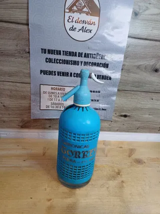 ANTIGUA BOTELLA SIFÓN, CARBÓNICAS PIERA,TORRES