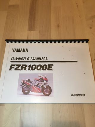 Manuales Yamaha FZR 1000