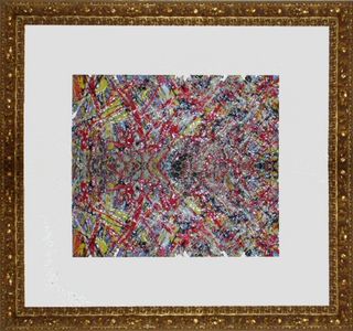 Cornice dorata con tavola Colorare le emozioni