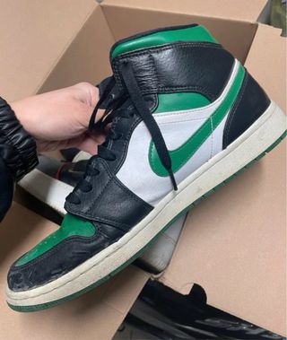 Nike Air Jordan 1 Mid Pine Green