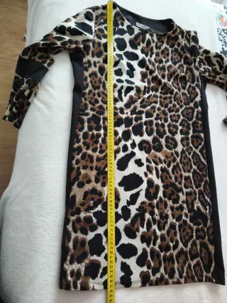 Vestido estampado animal print