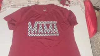 Camiseta SHEIN MAMA cuadros