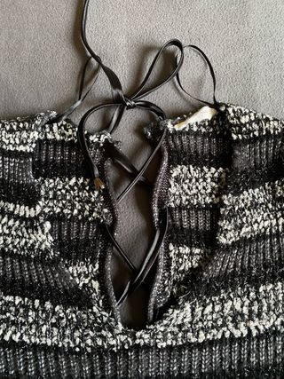 Jersey Naf Naf punto brillante lazo S