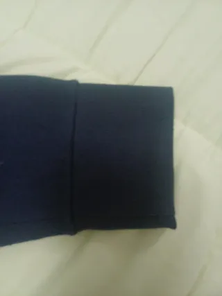 Sudadera Coveri Collection cremallera azul M