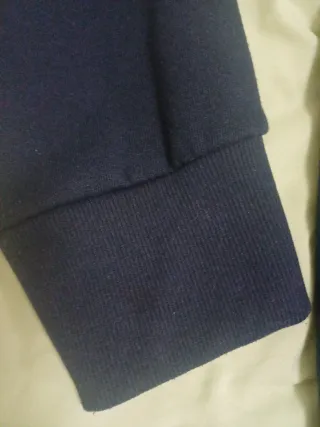 Sudadera Coveri Collection cremallera azul M