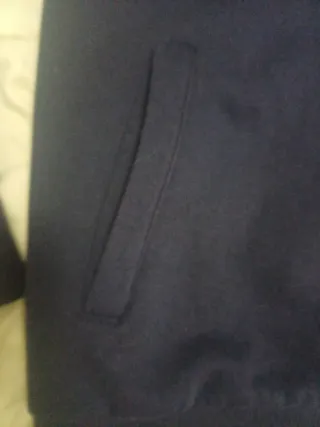 Sudadera Coveri Collection cremallera azul M