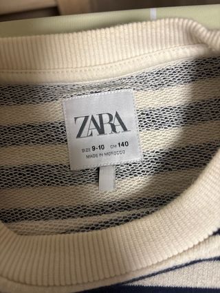 Lote 2 Sudaderas Zara Niña Tallas 11-12 y 9-10