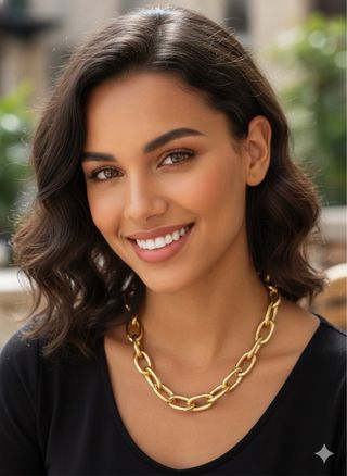 OFERTA JOYA COLLAR ESLABÓN GRANDE