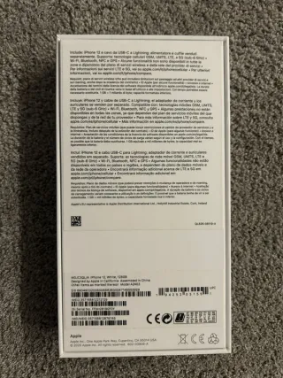 iPhone 12 128gb + fundas