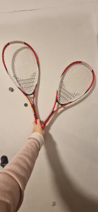 2 Raquetas de Squash