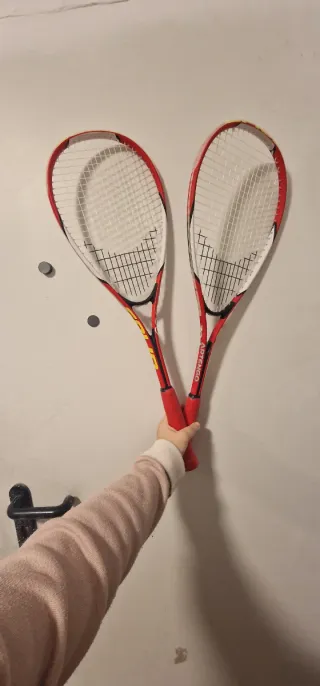 2 Raquetas de Squash