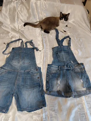 Monos de verano vaqueros cortos