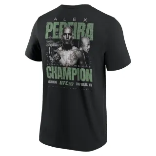 Camiseta UFC Alex Pereira Negra