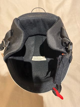 Casco de esquí HEAD plateado