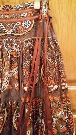 FALDA LARGA ESTAMPADA BOHO