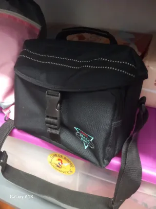 Cámara de vídeo Sony plateada