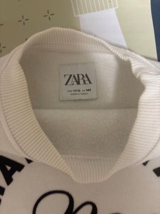 Lote 2 sudaderas Zara niña T.11-12