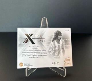 Kempes patch 1974 usado en juego