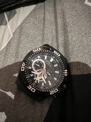 Reloj Invicta Aviator Cronógrafo Negro