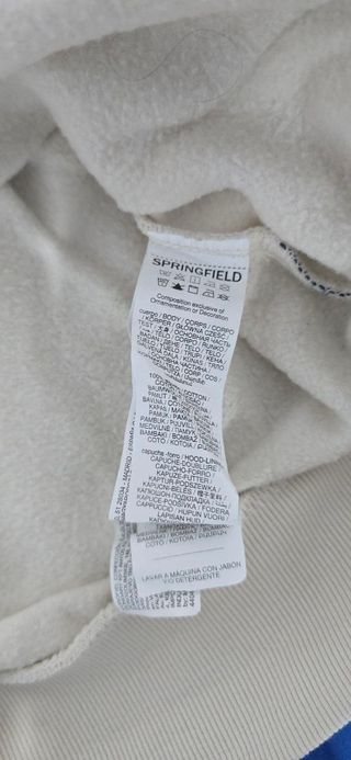 Sudadera Springfield Talla M