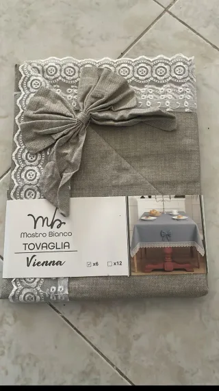 Tovaglia Mastro Bianco Vienna x6