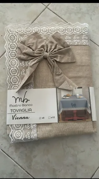Tovaglia Mastro Bianco Vienna x6