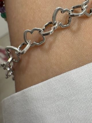 Pulsera Tous Oso Plata