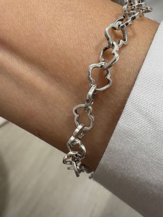 Pulsera Tous Oso Plata