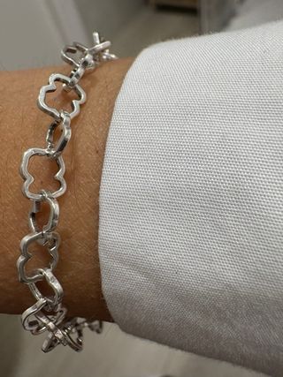Pulsera Tous Oso Plata