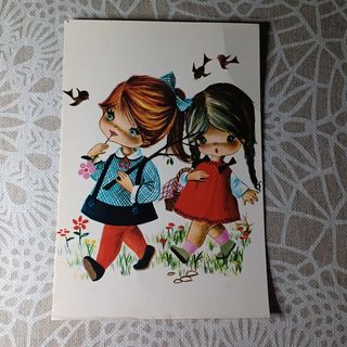 Lote de 7 Postales ilustradas por Gallarda años 60