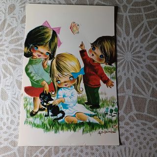 Lote de 7 Postales ilustradas por Gallarda años 60