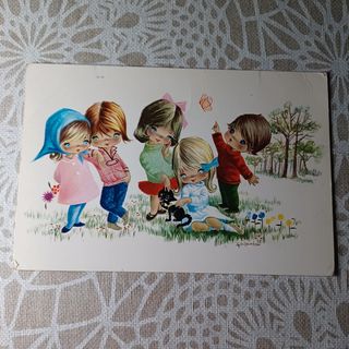 Lote de 7 Postales ilustradas por Gallarda años 60