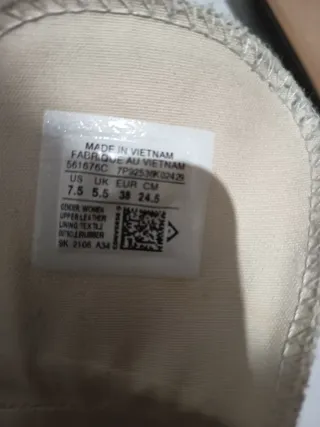 Botas Converse blancas  de piel ,talla 38