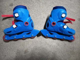 Pattini inline blu per bambini