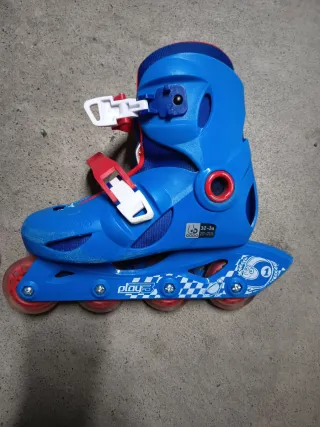 Pattini inline blu per bambini