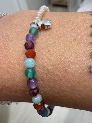 Pulsera Tous Multicolor Plata