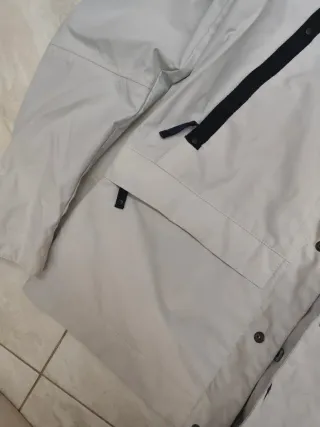 Giacca Geox Uomo Traspirante Beige/Blu Taglia L